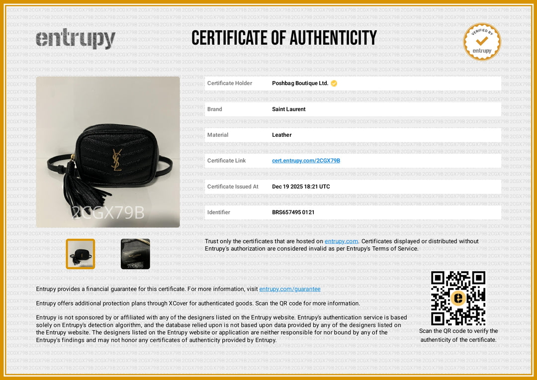 Baby Lou Grain de Poudre Crossbody Bag