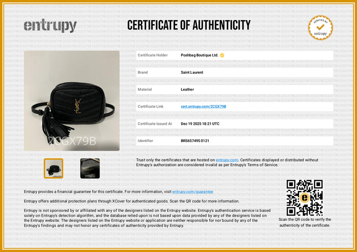 Baby Lou Grain de Poudre Crossbody Bag