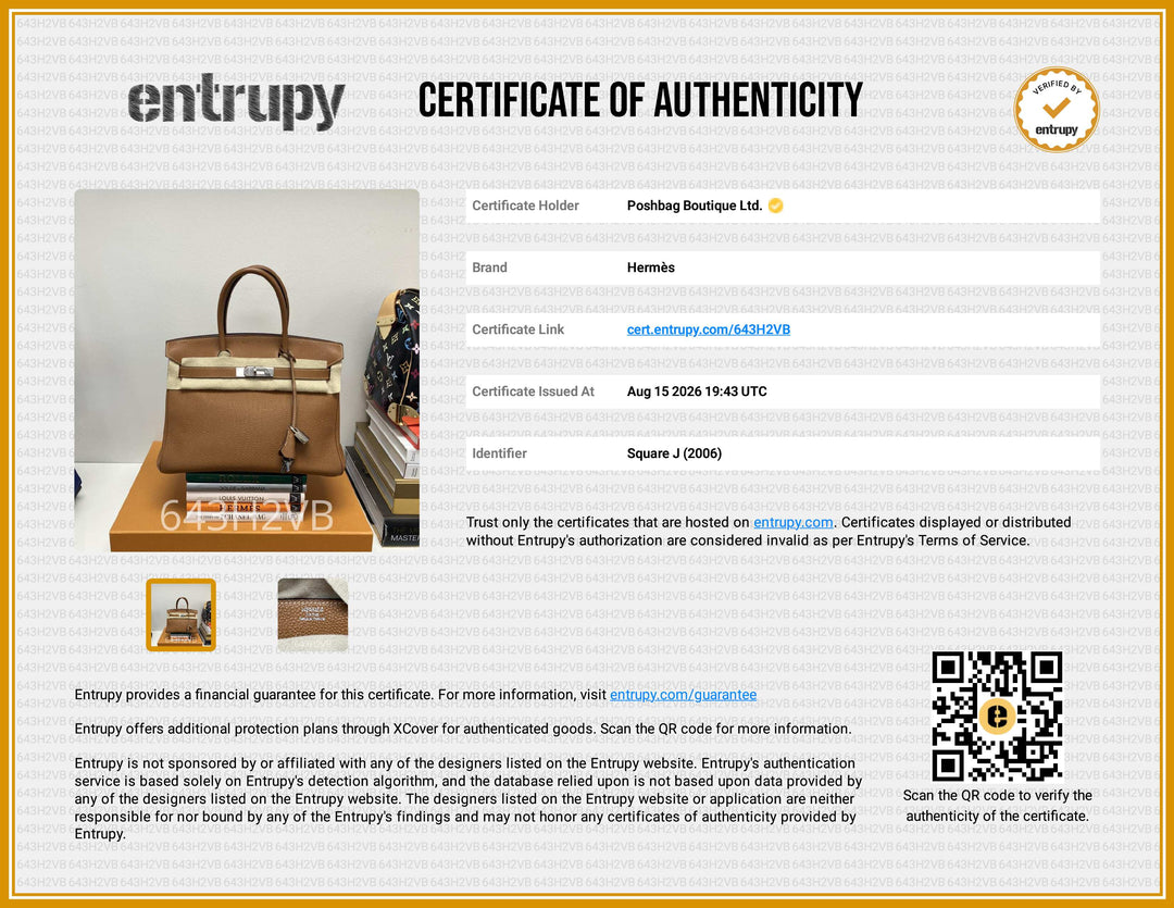 Gold Birkin 30 in Togo Leather With Palladium Hardware