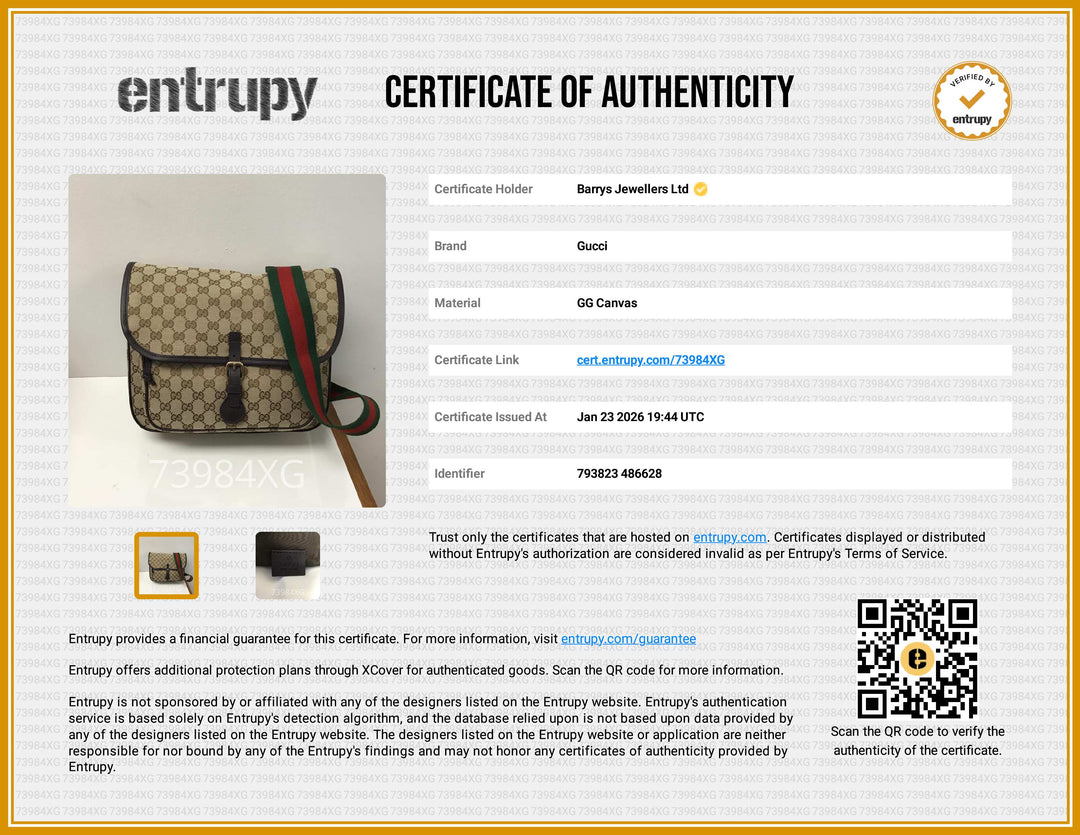 Kids Monogram GG Messenger Canvas Bag