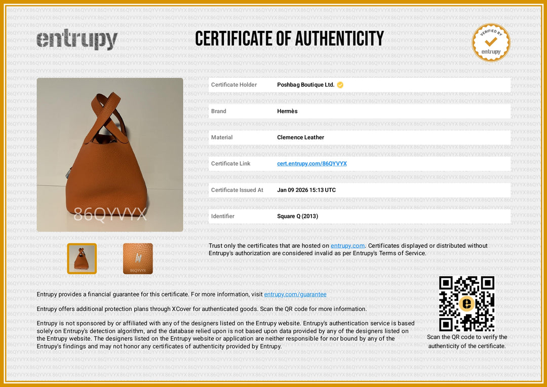 Picotin 18 Clemence Leather Bag