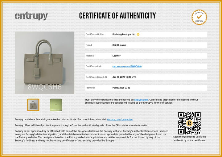 Sac de Jour Nano Calfskin Leather Bag