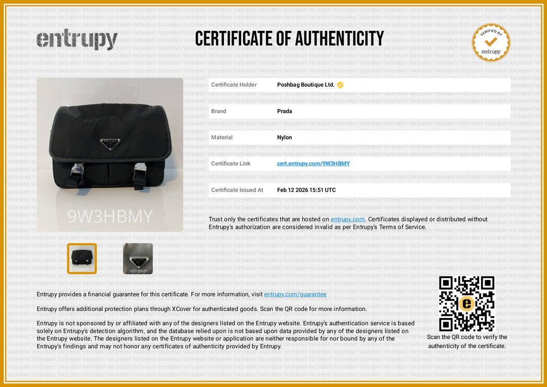 Re-Nylon and Saffiano Leather Shoulder Bag