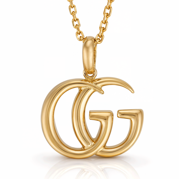 18kt GG Gucci Pendant & Chain