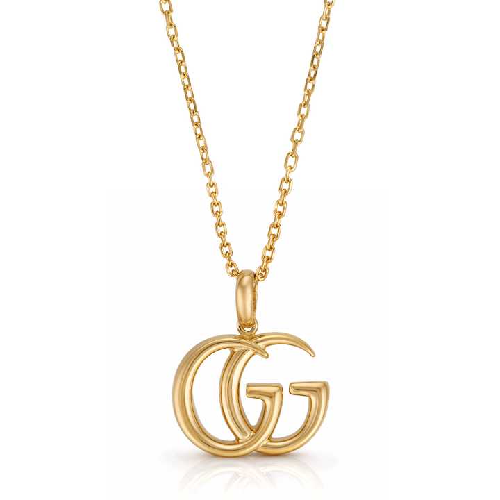 18kt GG Gucci Pendant & Chain