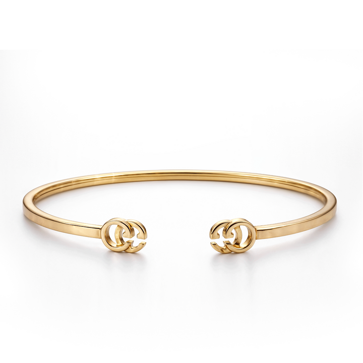 18kt Yellow Gold GG Gold Bangle