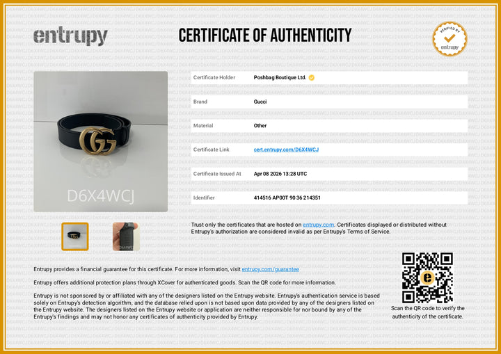 GG Marmont Leather Belt
