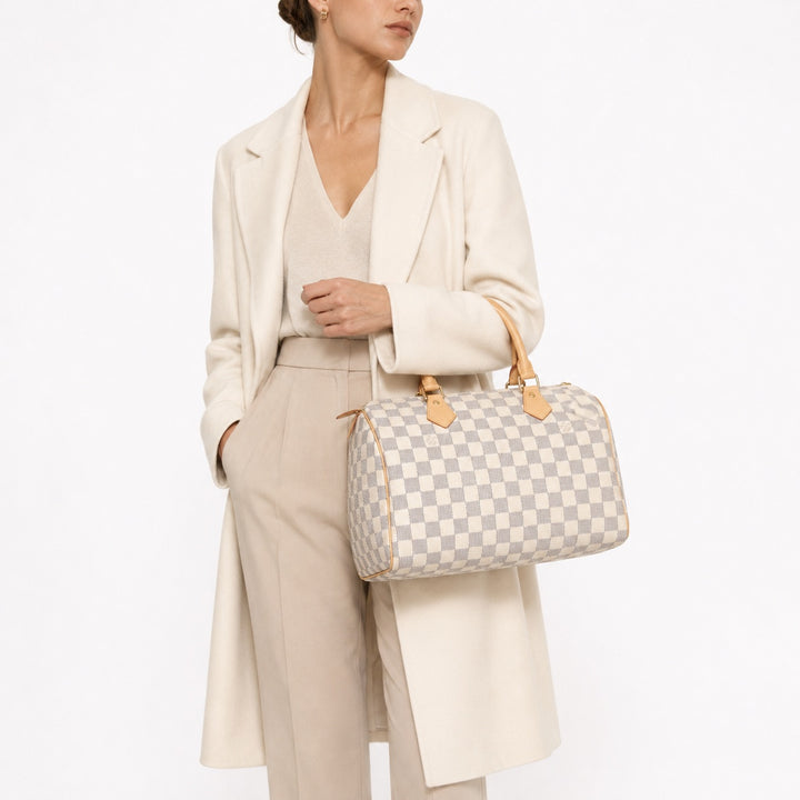 Damier Azur Speedy 30 Handbag