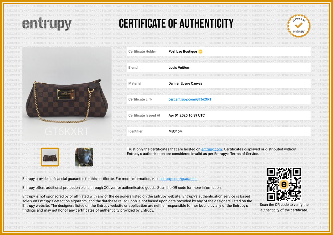 Eva Damier Ebene Crossbody Bag