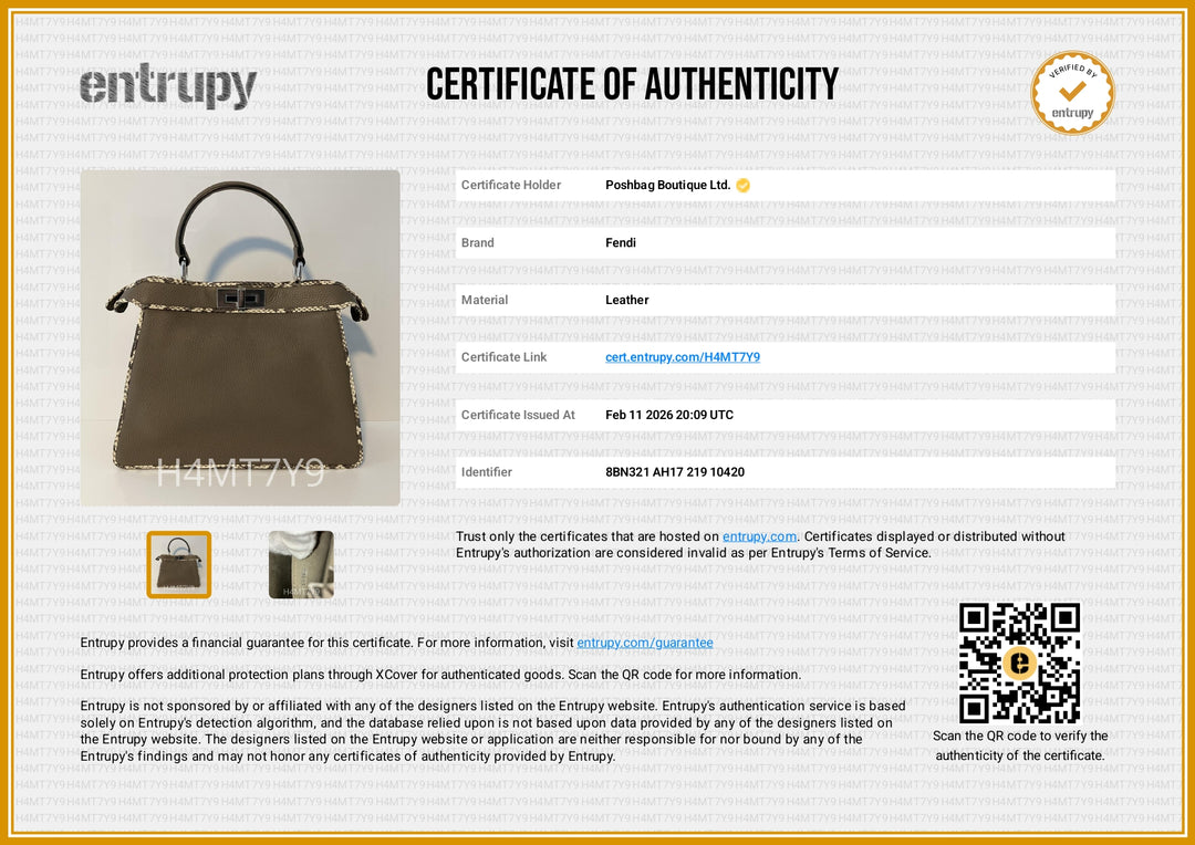 Peekaboo I See U Medium Leather Bag