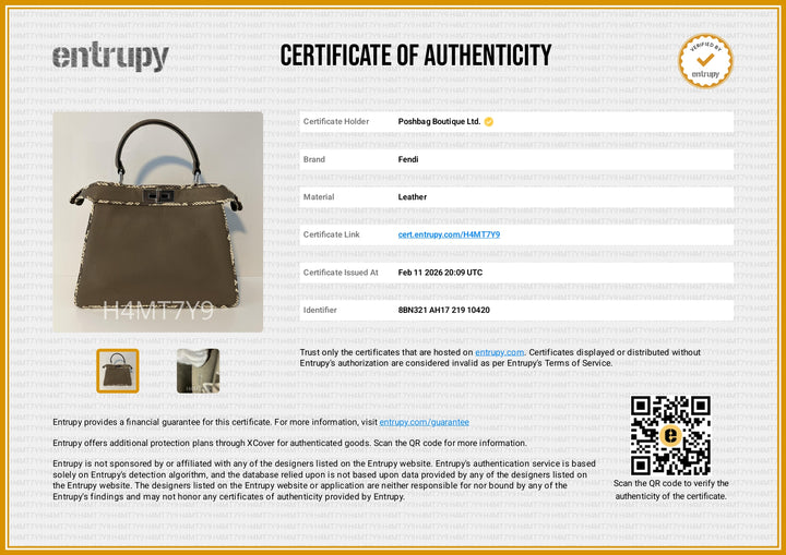 Peekaboo I See U Medium Leather Bag