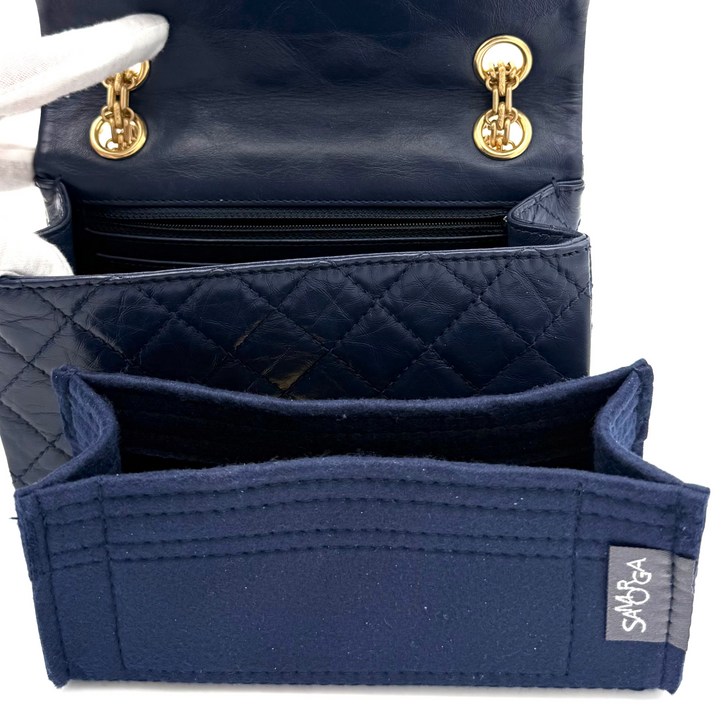 2.55 Reissue Mini Aged Calfskin Quilted Leather Bag