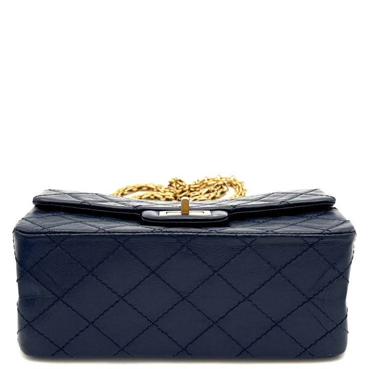 2.55 Reissue Mini Aged Calfskin Quilted Leather Bag