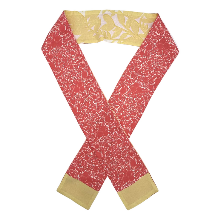 Tropical Flower Silk Bandeau