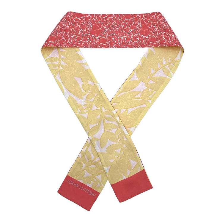 Tropical Flower Silk Bandeau