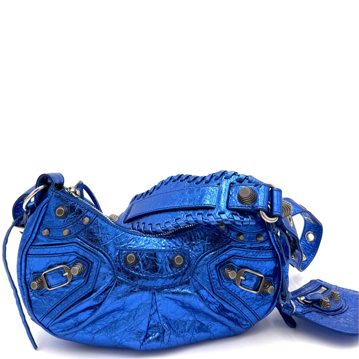 Le Cagole XS Lambskin Leather Shoulder Bag