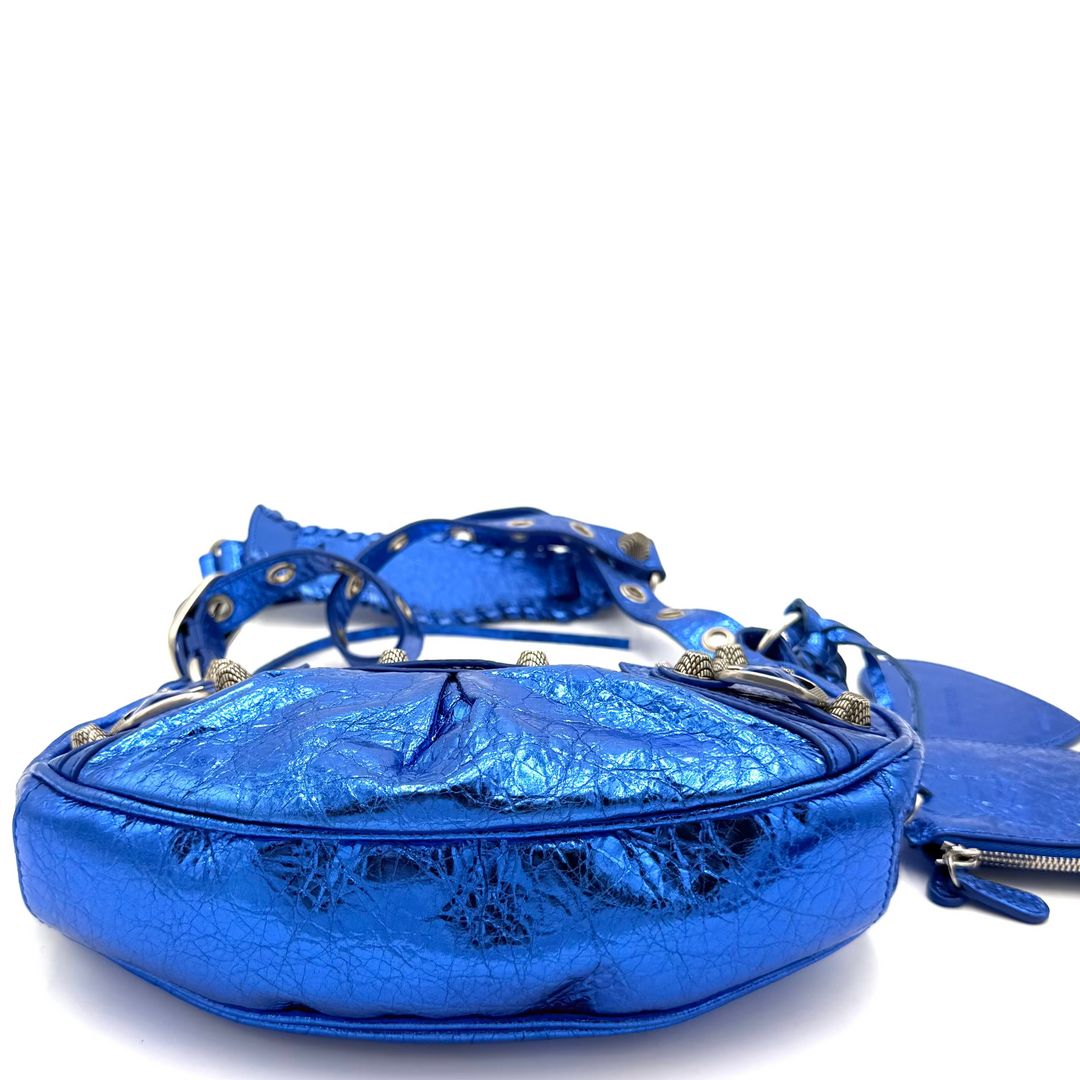 Le Cagole XS Lambskin Leather Shoulder Bag