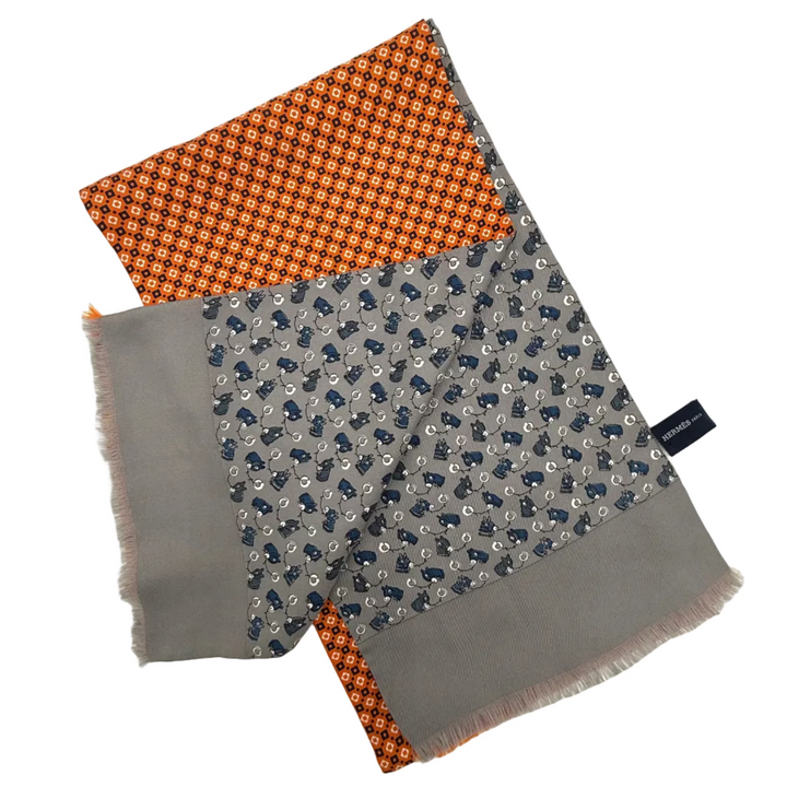 Double Sided Silk Scarf