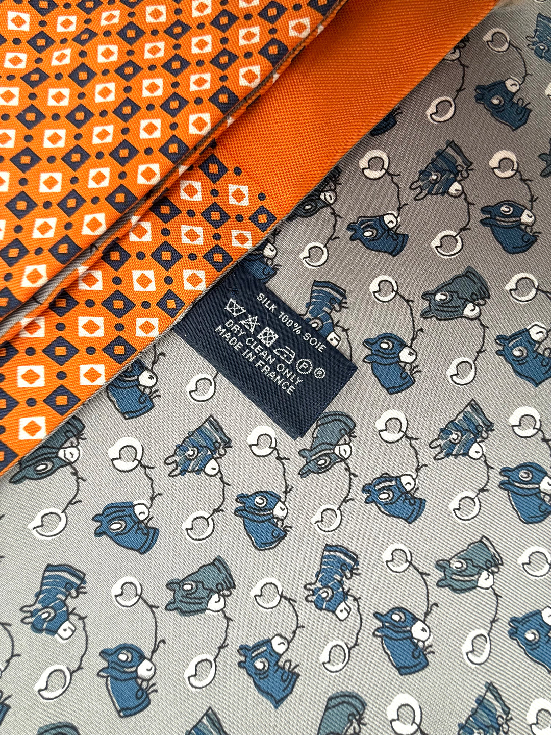 Double Sided Silk Scarf