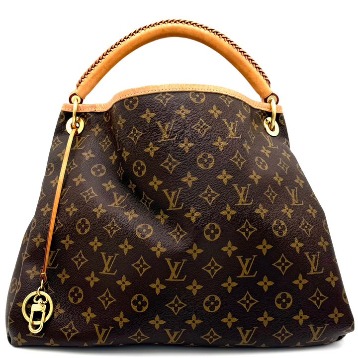 Monogram Canvas Artsy MM Shoulder Bag