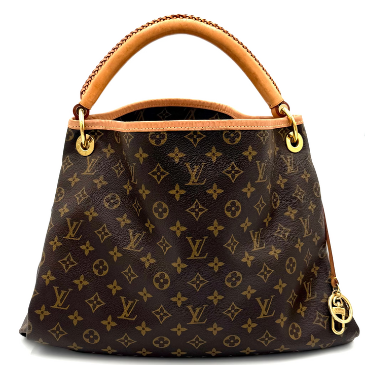 Monogram Canvas Artsy MM Shoulder Bag