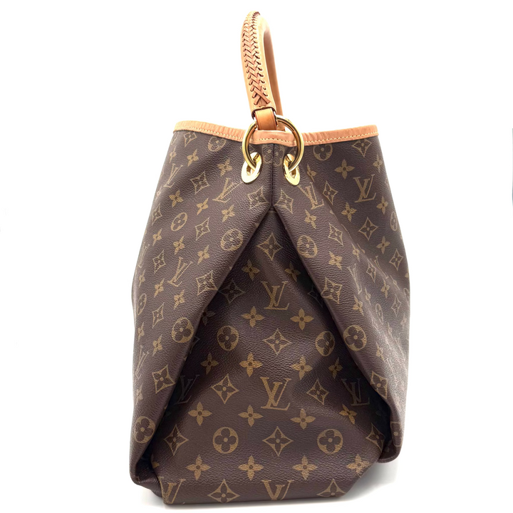 Monogram Canvas Artsy MM Shoulder Bag