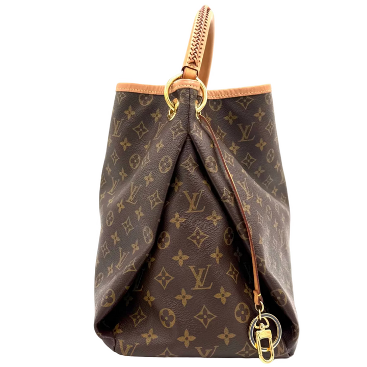 Monogram Canvas Artsy MM Shoulder Bag