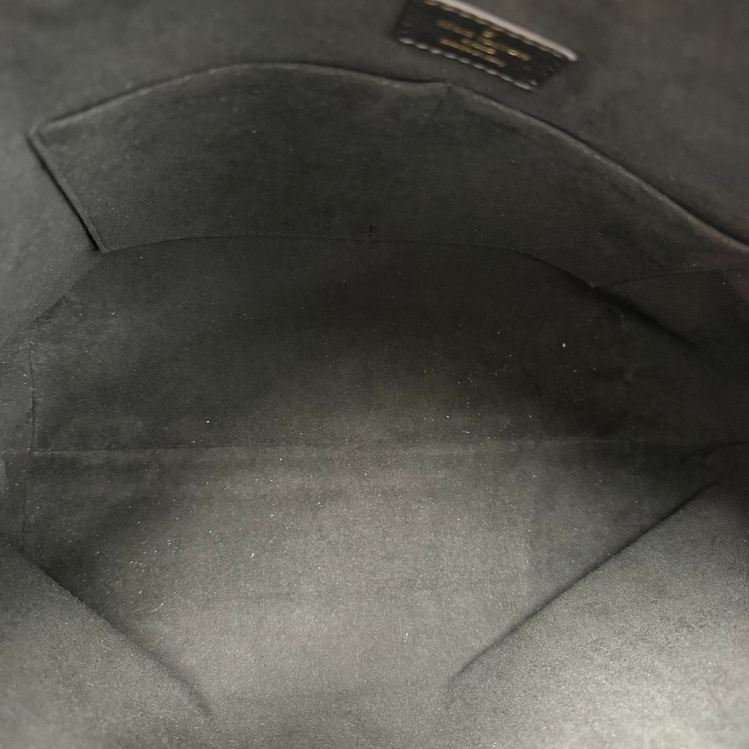 Reverse Triangle Softy Monogram Canvas & Leather Shoulder Bag - Limited Edition