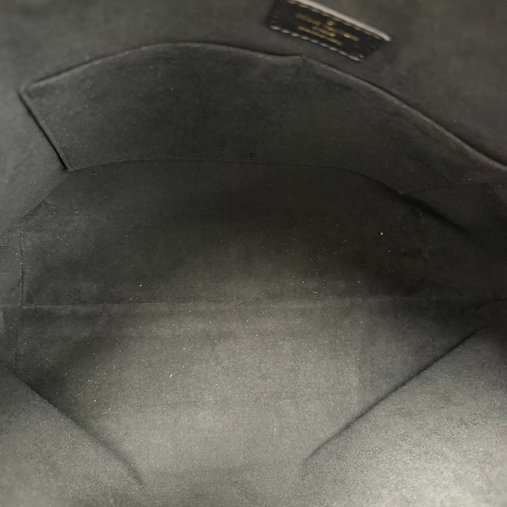 Reverse Triangle Softy Monogram Canvas & Leather Shoulder Bag - Limited Edition