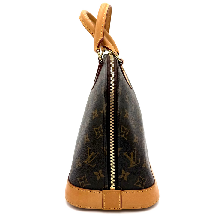 Monogram Canvas Alma MM Handbag