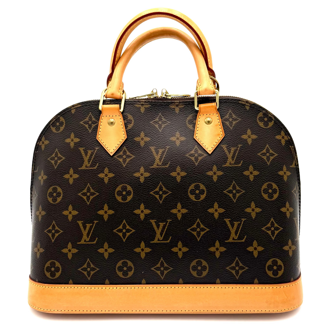 Monogram Canvas Alma MM Handbag