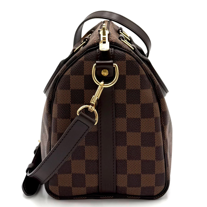 Speedy 25 Damier Ebene Bandouliere
