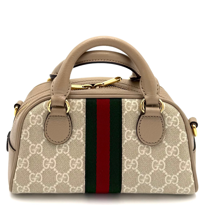 Ophidia Mini Top Handle Bowler Bag