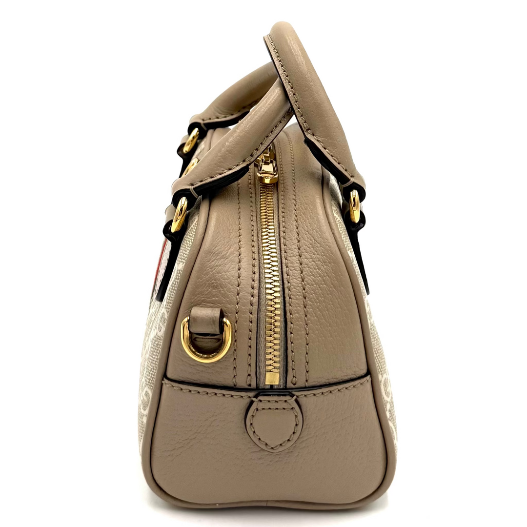 Ophidia Mini Top Handle Bowler Bag