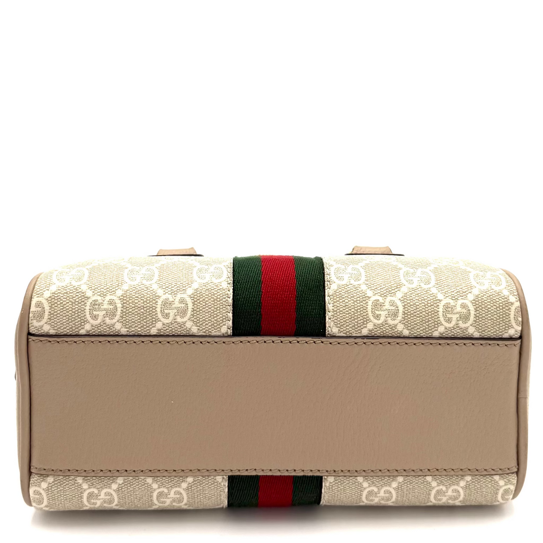 Ophidia Mini Top Handle Bowler Bag