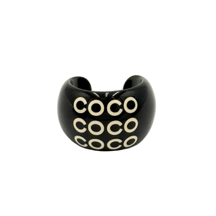 Coco Crush Acrylic Resin Ring