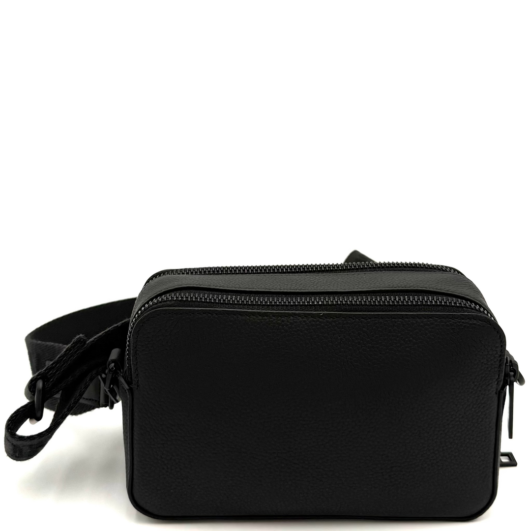 Mens Alpha Wearable Wallet Black on Black