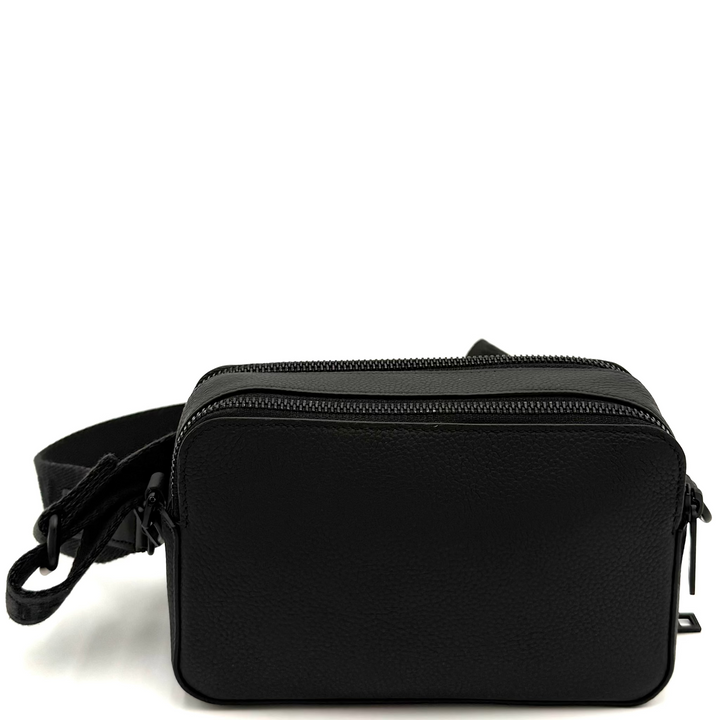 Mens Alpha Wearable Wallet Black on Black