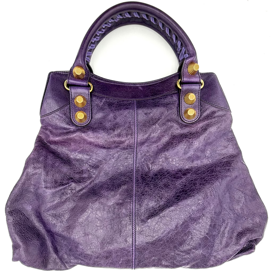 Giant 21 Agneau Leather Brief Bag