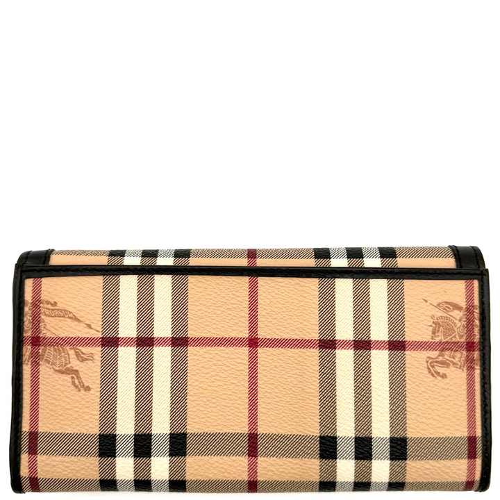 Burberry Haymarket Check Flap Wallet