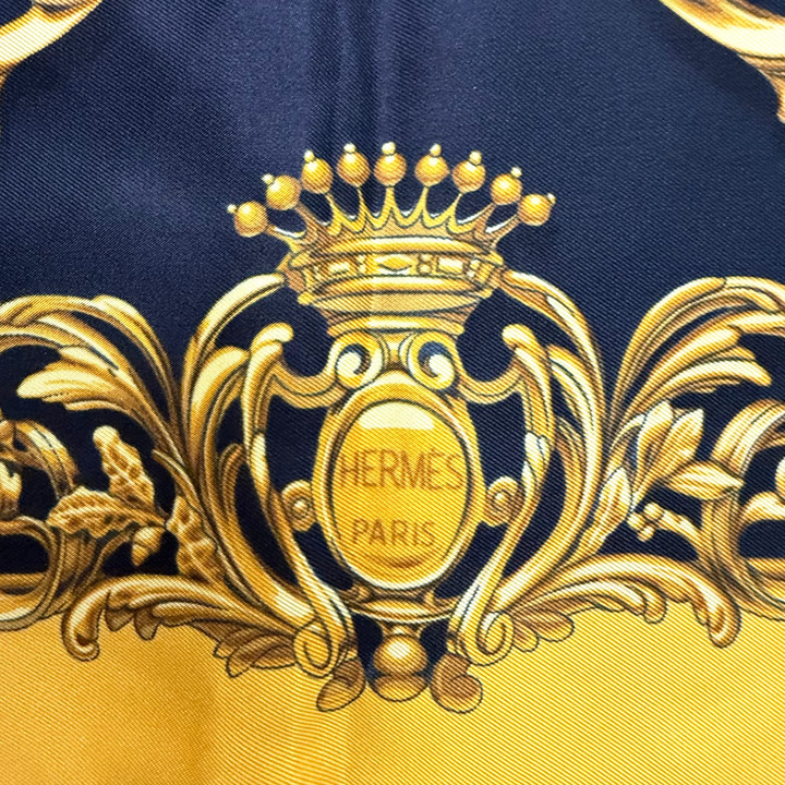 Carrosses d'Or Silk Scarf by Vladimir Rybaltchenko