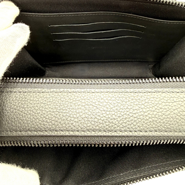 Mens Alpha Wearable Wallet Black on Black