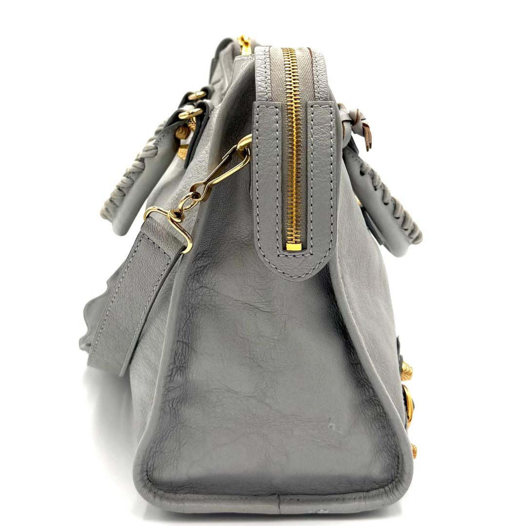 City Agneau Leather Bag