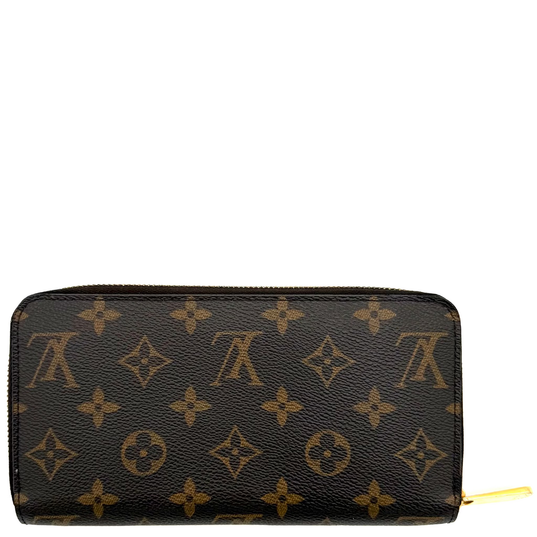 Monogram Zippy Wallet Pink Interior