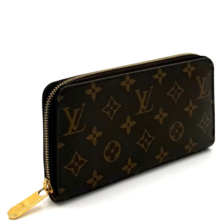 Monogram Zippy Wallet Pink Interior