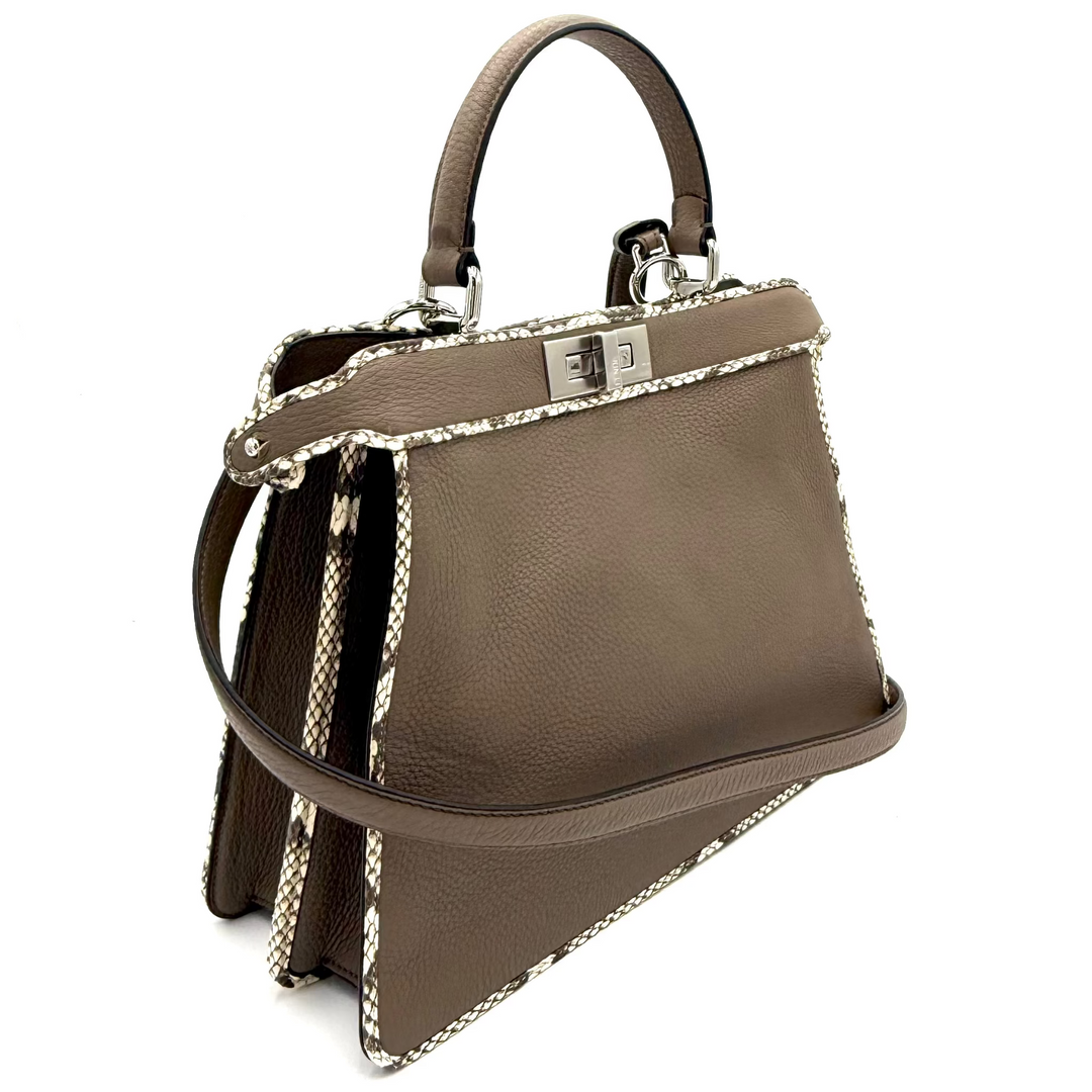 Peekaboo I See U Medium Leather Bag