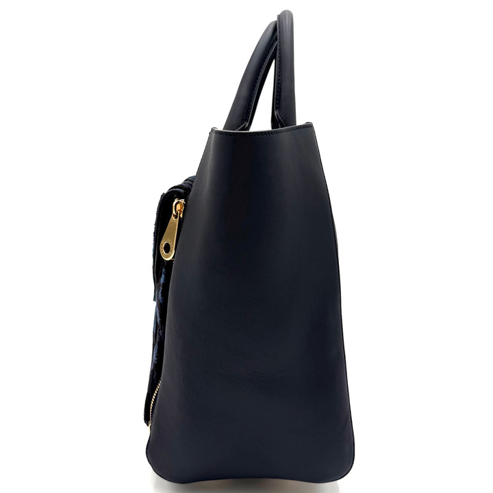 Mulberry Willow Indigo Large Tote Bag