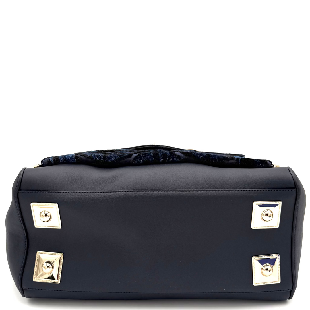 Mulberry Willow Indigo Large Tote Bag