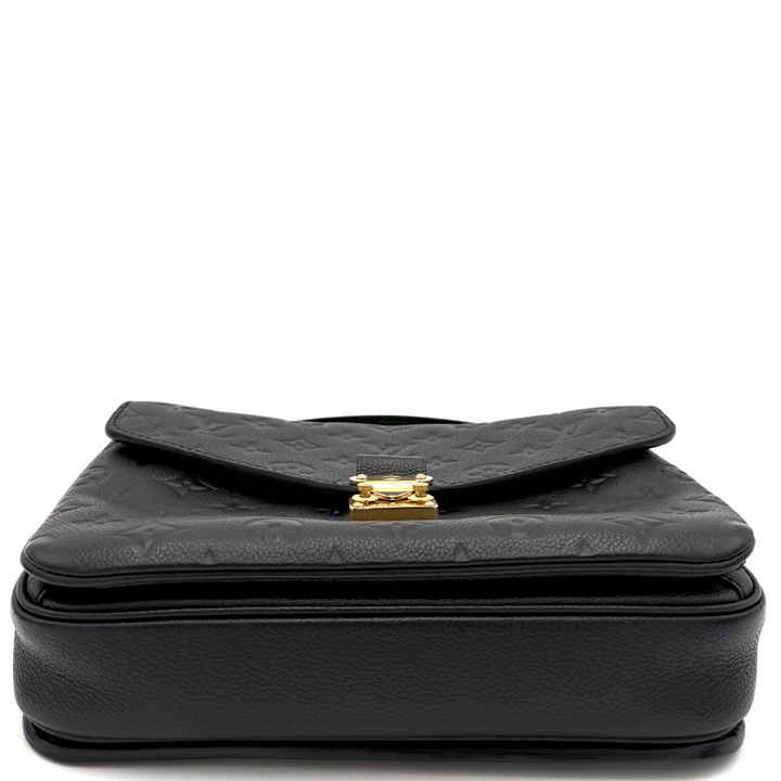 Black Empreinte Leather Pochette Métis