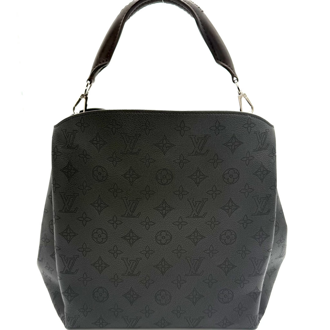 Mahina Babylone PM Bag in Black Leather